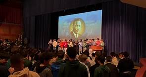 This morning, our school united for the... - Delbarton School