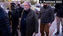 Bannon Sentenced to 4 Months in Prison for Contempt of Congress