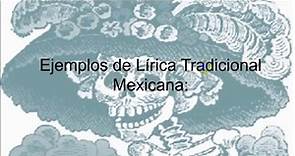 La Lírica Tradicional Mexicana