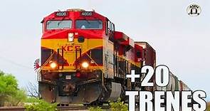 +20 Trenes Kansas City Southern de México | MASSIVE ACTION