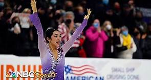 Karen Chen earns silver, Olympic spot in nail-biting Nationals free skate | NBC Sports