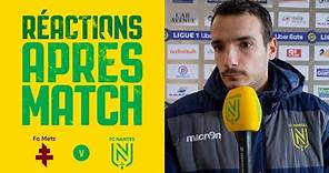FC Metz - FC Nantes : la réaction de Pedro Chirivella