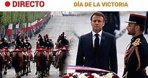FRANCIA: MACRON preside los actos del DÍA DE LA VICTORIA en PARÍS | RTVE Noticias