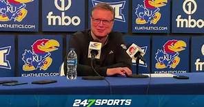Bill Self reacts to Kansas' loss to BYU