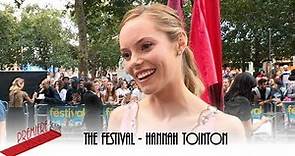 The Festival - World Premiere - Hannah Tointon