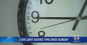 Time to "fall back" as daylight saving time ends this weekend