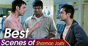 Best Scenes Of Sharman Joshi | 3 Idiots | Aamir Khan, Boman Irani, R. Madhavan