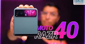 Moto RAZR 40 | Unboxing en Español