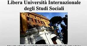 Libera Università Internazionale degli Studi Sociali