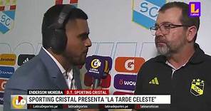 Enderson Moreira, DT de Sporting Cristal: "Nuestro principal reto es campeonar"