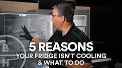 Refrigerator not Cooling? Check these things first!