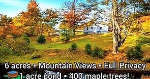 North Carolina Homes For Sale | $235k | 2bd | 6.5 acres | Pond | North Carolina Real Estate For Sale