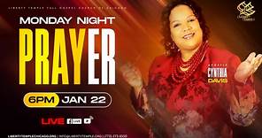 21 Days of Prayer & Fasting w/ guest Apostle Cynthia Davis