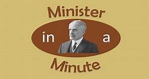 Minister in a Minute: Sir Robert Borden