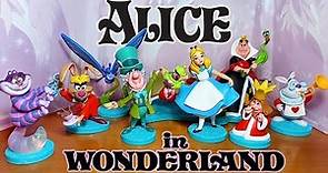 Alice nel Paese delle Meraviglie - Disney deluxe figurine playset ( Alice in Wonderland )