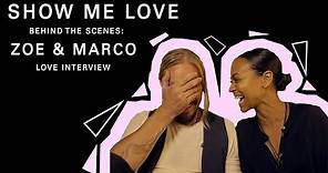Zoe Saldana & Marco Perego Saldana (Show Me Love - Love Interviews - Part 3)