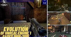 Evolution of Unreal Engine 1 Games 1998-2015
