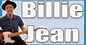 Billie Jean Guitar Lesson (Michael Jackson)