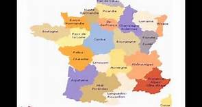 What are the regions of France
