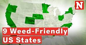 Nine States Where You Can Legally Smoke Weed In The U.S.