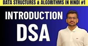 Data Structures Introduction in Hindi - Tutorial #1