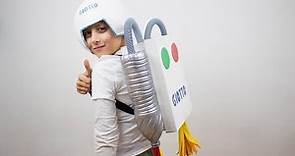 Disfraz de astronauta casero - Manualidades carnaval niños