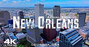 NEW ORLEANS 2023 🇺🇸 Drone Aerial 4K Tour | Louisiana United States of America - USA