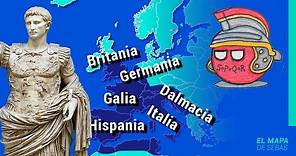 🌏🌏¿Qué PROVINCIAS del IMPERIO ROMANO correspondieron a los PAÍSES ACTUALES (en Europa)? 🌏🌏