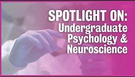 Spotlight on Undergraduate Psychology & Neuroscience | King's College London