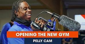 PELLY CAM | Pelly-Ruddock Mpanzu operates the camera inside the new gym! 😂
