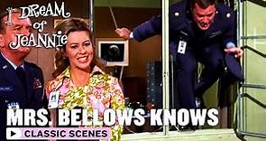 Mrs. Bellows Confronts Tony | I Dream Of Jeannie
