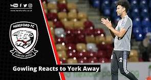 INTERVIEW | Josh Gowling Reacts The Bulls Victory Over York City