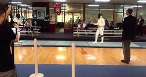 Jeff Wolfe ROC 2014 at Mission men epee final match