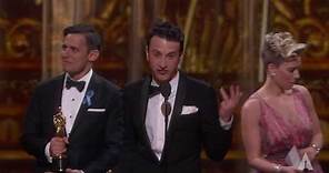 "City Of Stars" from La La Land winning Best Original Song | 89th Oscars (2017)