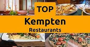 Top Restaurants to Visit in Kempten, Swabia | Bavaria - English