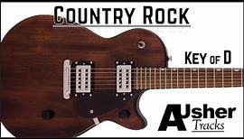 Country Rock in D major | Guitar Backing Track