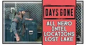 Days Gone All Nero Intel Locations Lost Lake Region