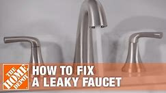How to Fix a Leaky Faucet | The Home Depot