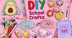 11 DIY Best School Crafts - BACK TO SCHOOL HACKS - Easy and Cute School Supplies #diy #schoolcrafts