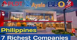 Top 7 Richest Companies In The Philippines 2022