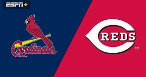 En Español-St. Louis Cardinals vs. Cincinnati Reds 9/10/23 - Mira Juego en vivo - ESPN Deportes