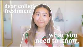 COLLEGE 101 // what you need to know before your first year.
