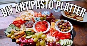 The BEST Appetizer Recipe (10-Minute Antipasto Platter - Easy Appetizer)