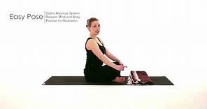 Seated Yoga Pose: Easy Pose (Sukhasana)