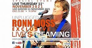 Ronn Moss | Unplugged Live Streaming