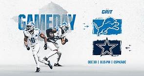 Lions at Cowboys: How to watch, listen and follow
