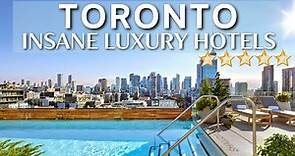 Top 10 Best Luxury 5 Star Hotels In TORONTO , CANADA