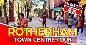 ROTHERHAM | Full tour of Rotherham Town Centre in South Yorkshire, England (Filmed in 4K)