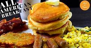 All American BreakFast | A Typical American Breakfast Recipe that you must try at Home
