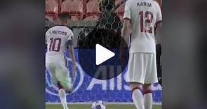 Lo de la Selección de Qatar 🇶🇦 en la Copa Oro 🏆 Lo metió a lo Panenka Hassan Al-Haidos #CopaOroEnTUDN